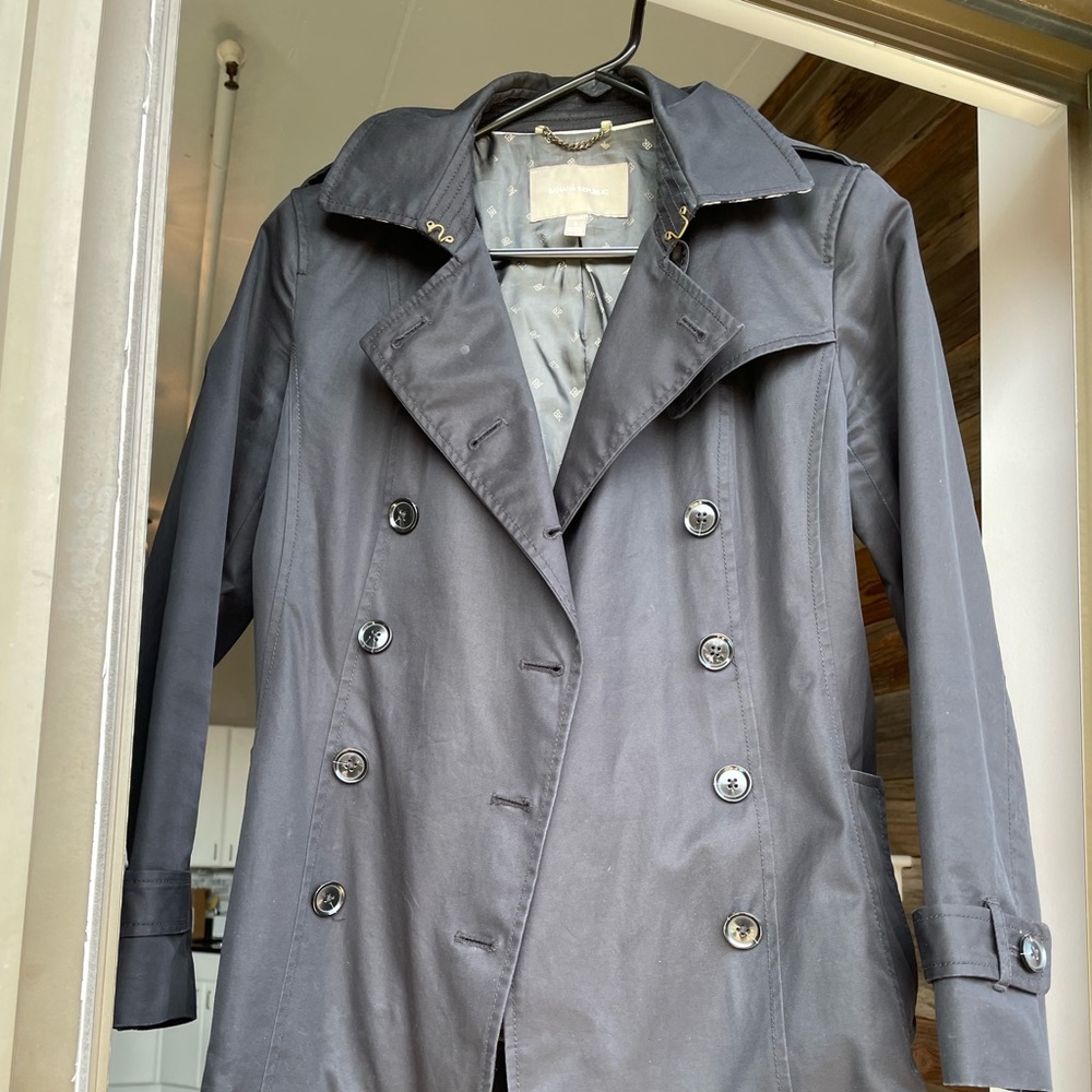 Banana republic trench coat
